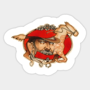 Cowboy Sticker